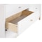 Alaterre Furniture MOD 60"W 6-Drawer Double Dresser AJMD0320WH - alternate 9